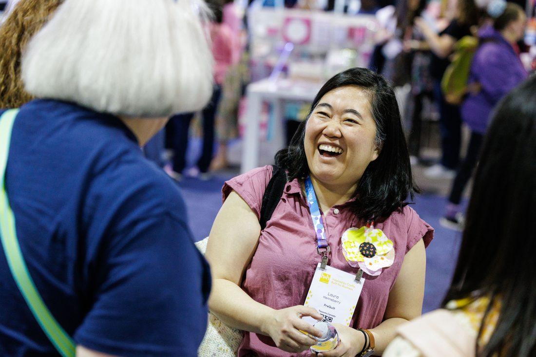 Colorful characters bringing energy to the aisles